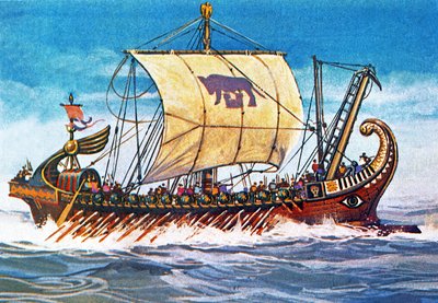 Navire de guerre romain - English School