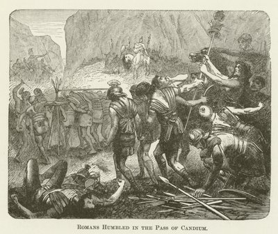 Les Romains humiliés dans le col de Candium - English School