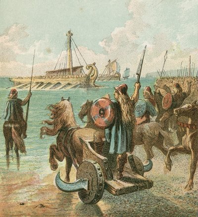 Les Romains conquièrent la Grande-Bretagne - English School