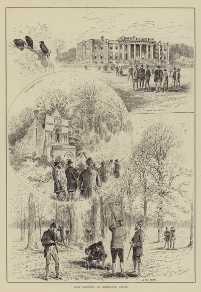 Chasse au Corbeau au Château de Kimbolton - English School
