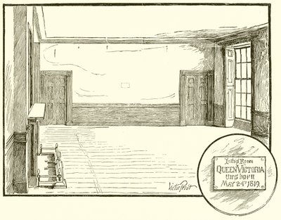 Chambre où est née la reine Victoria - English School