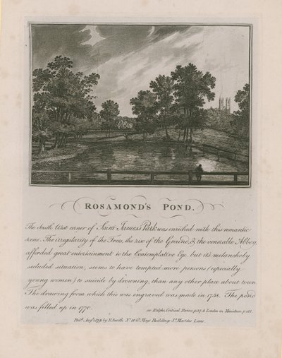 Étang de Rosamond dans St James