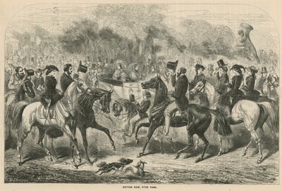 Rotten Row, Hyde Park, Londres - English School