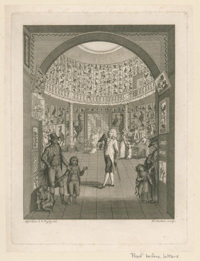 Rotonde au musée Leverian - English School