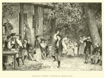 Festivités de mariage roumaines en Transylvanie - English School