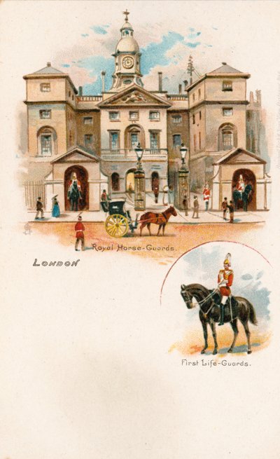Garde royale à cheval, Premier régiment de Life Guards - English School