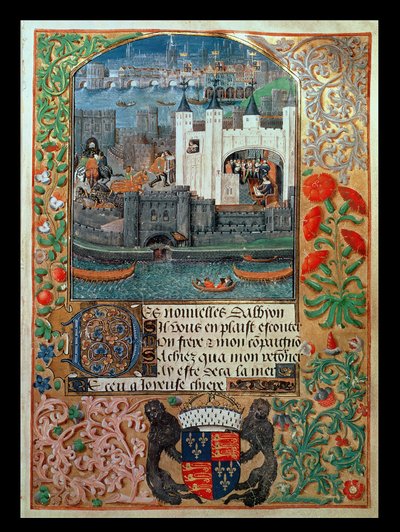 Tour de Londres et navigation, avec Charles, duc d