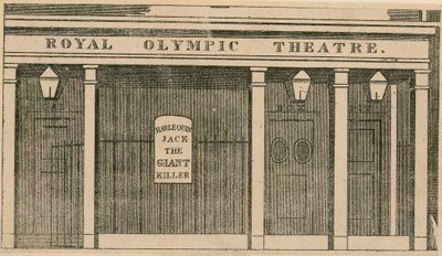 Théâtre Royal Olympique, Londres - English School