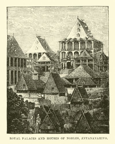 Palais royaux et maisons des nobles, Antananarivo - English School