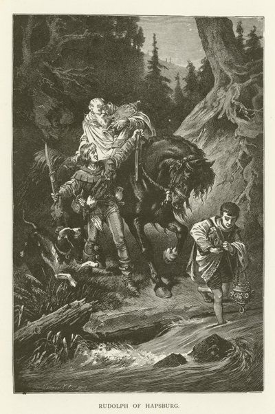 Rodolphe de Habsbourg - English School