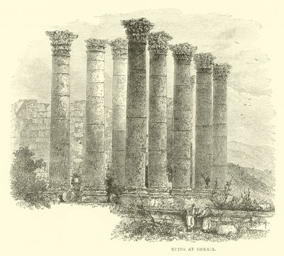 Ruines à Gerasa - English School
