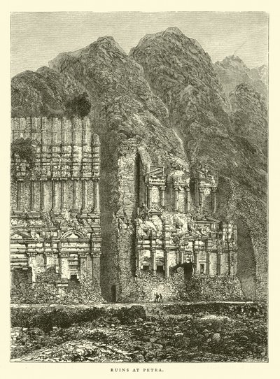 Ruines à Petra - English School