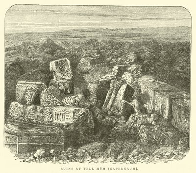Ruines à Tell Hum, Capharnaüm - English School
