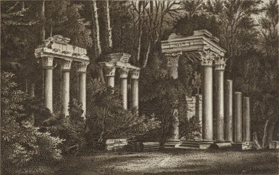 Ruines à Virginia Water - English School