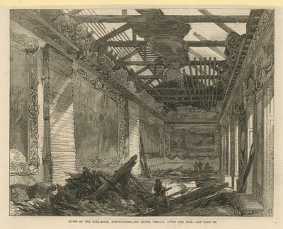 Ruines de la salle de bal - English School