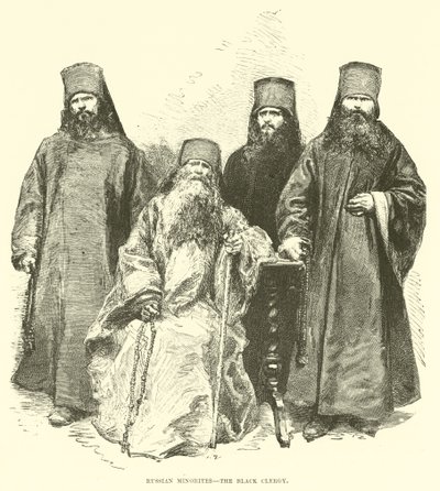 Minorités russes, le Clergé Noir - English School