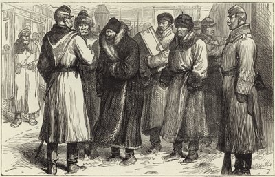 Prisonniers politiques russes à une gare - English School