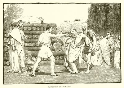 Sacrifice de Scaevola - English School