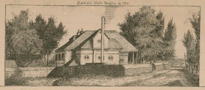 Théâtre de Saddlers Wells en 1790 - English School