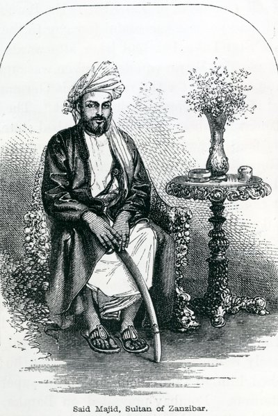 Said Majid, Sultan de Zanzibar - English School