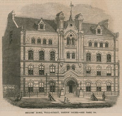 Foyer des marins, Well Street, London Docks - English School
