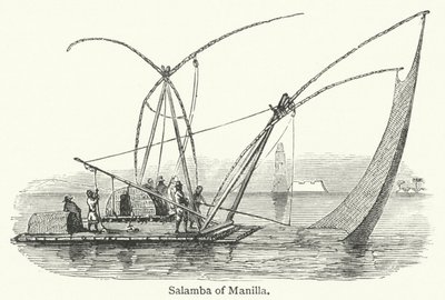 Salamba de Manille (gravure) - English School