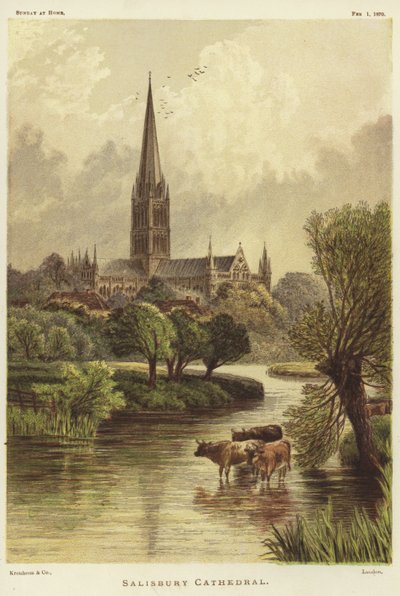 Cathédrale de Salisbury à Salisbury - English School