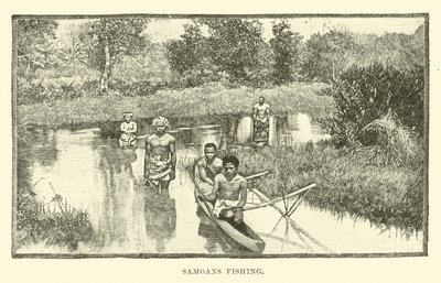 Samoans pêchant - English School