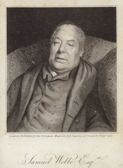 Samuel Webbe, compositeur anglais - English School
