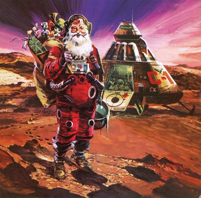 Père Noël sur Mars, tel que représenté en 1976 - English School