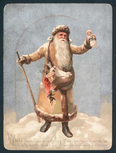 Père Noël dans les nuages - English School