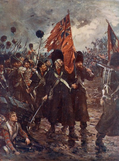 Sauver les couleurs; les gardes à la bataille d