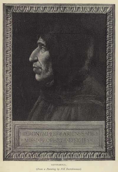 Savonarole - English School