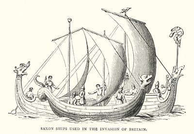 Navires saxons utilisés lors de l