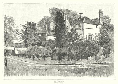 Scadbury (gravure) - English School