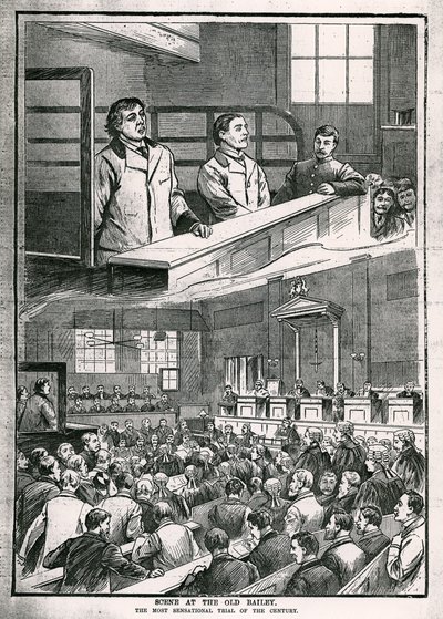 Scène à Old Bailey : Le procès le plus sensationnel du siècle - Oscar Wilde - English School