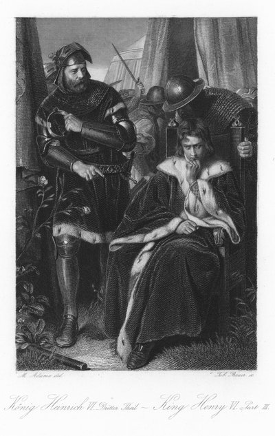 Scène de Henry VI, Partie III - English School