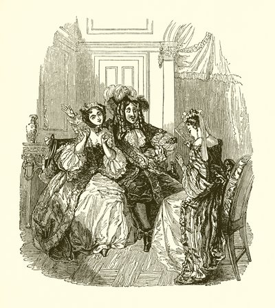 Scène de Les Précieuses ridicules - English School