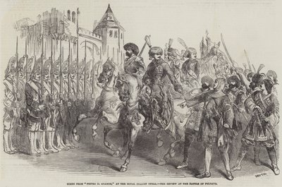 Scène de "Pietro il Grande" à l