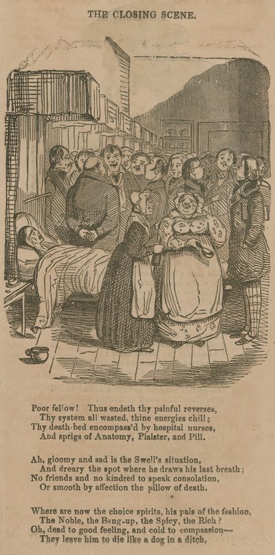 Scène dans un hôpital - English School