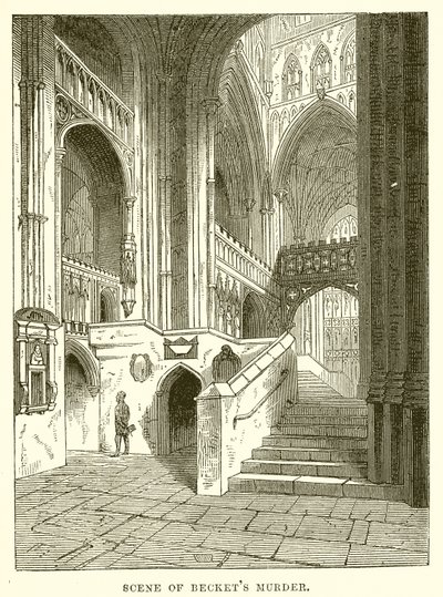 Scène du Meurtre de Becket - English School
