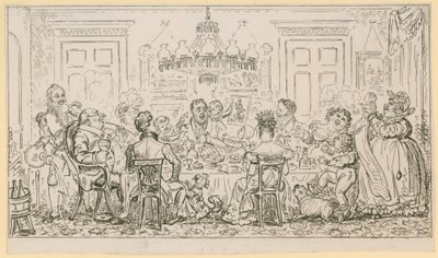 Scène de la vie londonienne - English School
