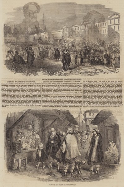 Scènes à Constantinople - English School