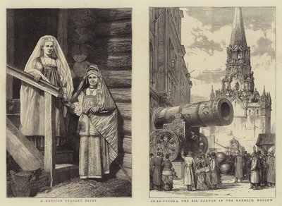 Scènes en Russie (gravure) - English School