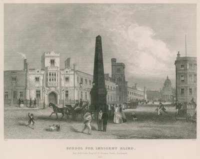 École pour les aveugles indigents et hôpital de Bethléem, St Georges Field, Southwark - English School