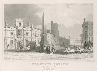 École pour les aveugles indigents et hôpital de Bethléem, St Georges Field, Southwark - English School