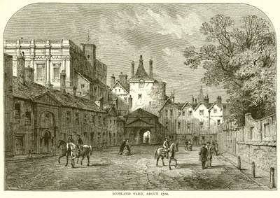 Scotland Yard, vers 1720 - English School