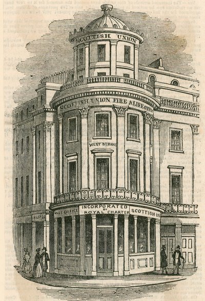 Scottish Union Insurance Company, The Strand, Londres - English School