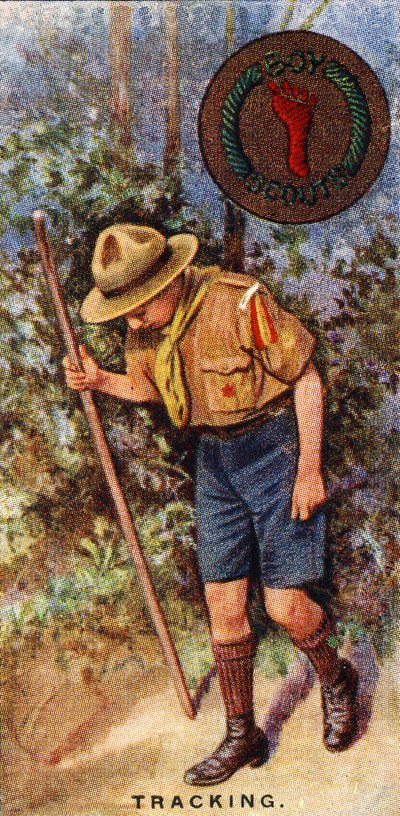 Badge de pistage pour scouts, 1929 - English School