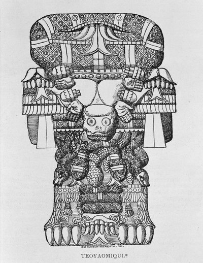 Sculpture de la déesse Coatlicue, de 
